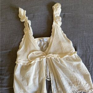 Zara Boho Crochet Tank Top